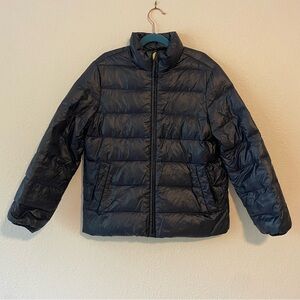 Crewcuts boy’s navy blue lightweight puffy jacket, size 10